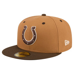 Indianapolis Colts New Era Two-Tone Walnut 59FIFTY Fitted Hat