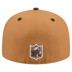 Jacksonville Jaguars New Era Two-Tone Walnut 59FIFTY Fitted Hat