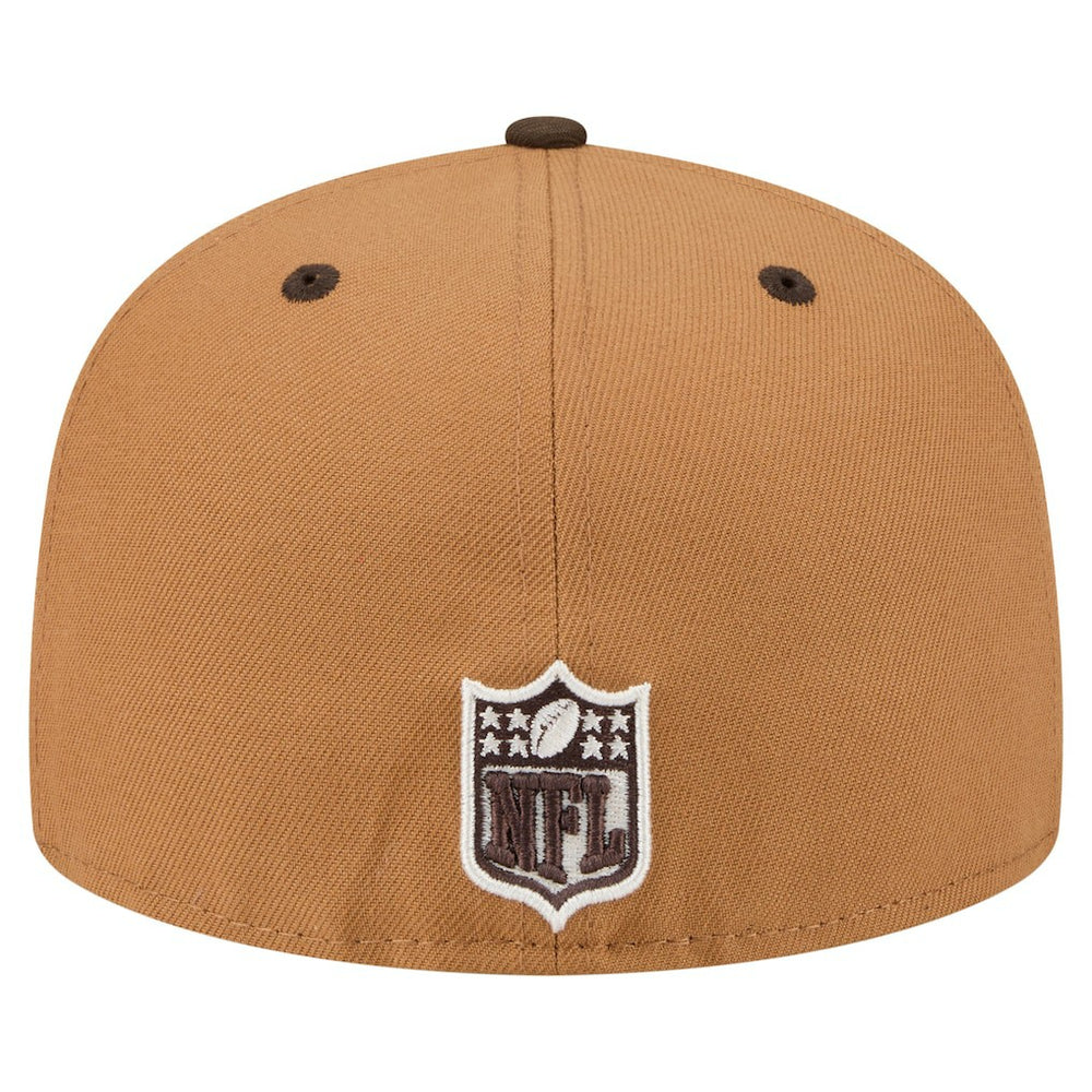 Kansas City Chiefs New Era Two-Tone Walnut 59FIFTY Fitted Hat
