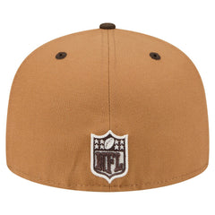 Kansas City Chiefs New Era Two-Tone Walnut 59FIFTY Fitted Hat