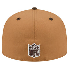 Los Angeles Chargers New Era Two-Tone Walnut 59FIFTY Fitted Hat