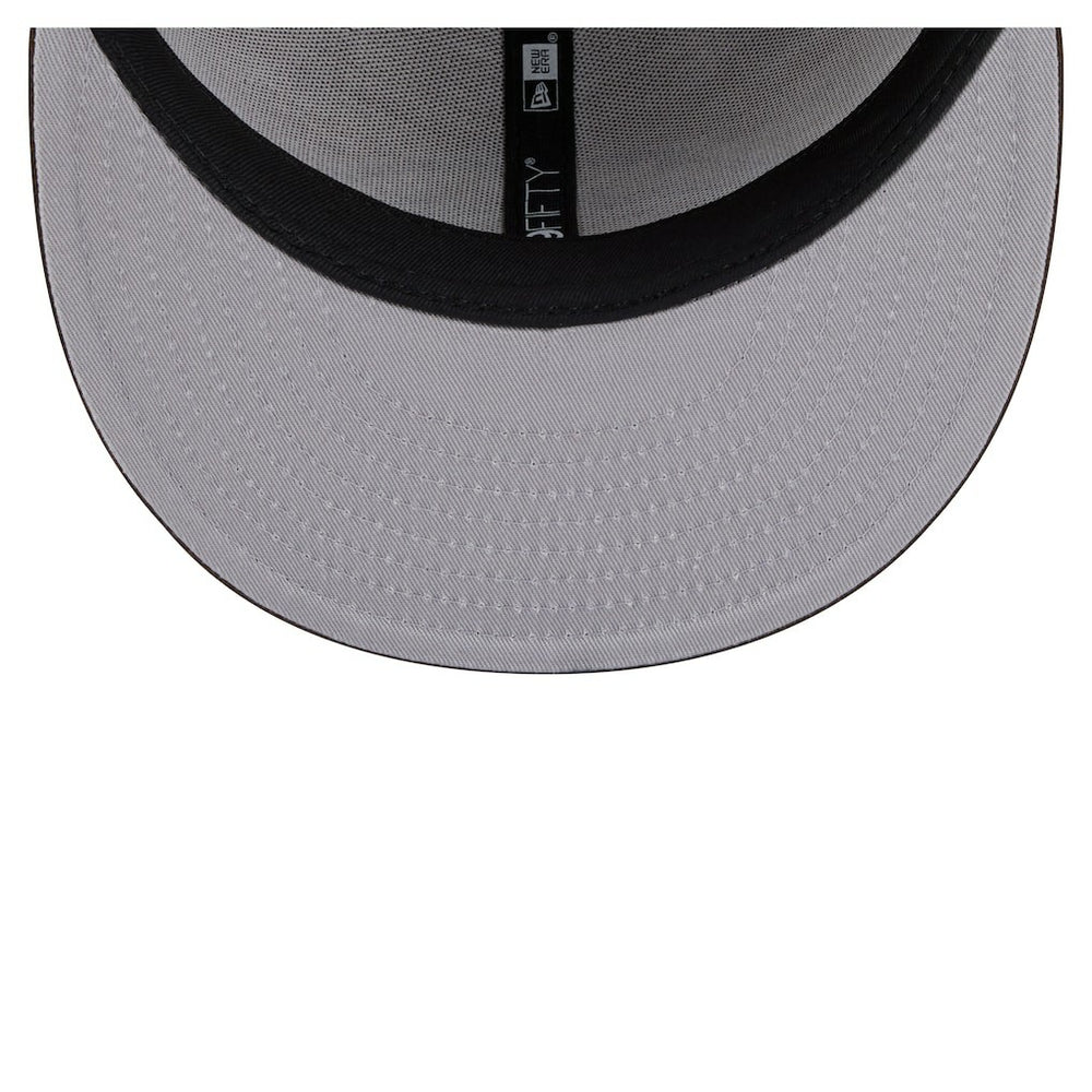 Los Angeles Chargers New Era Two-Tone Walnut 59FIFTY Fitted Hat