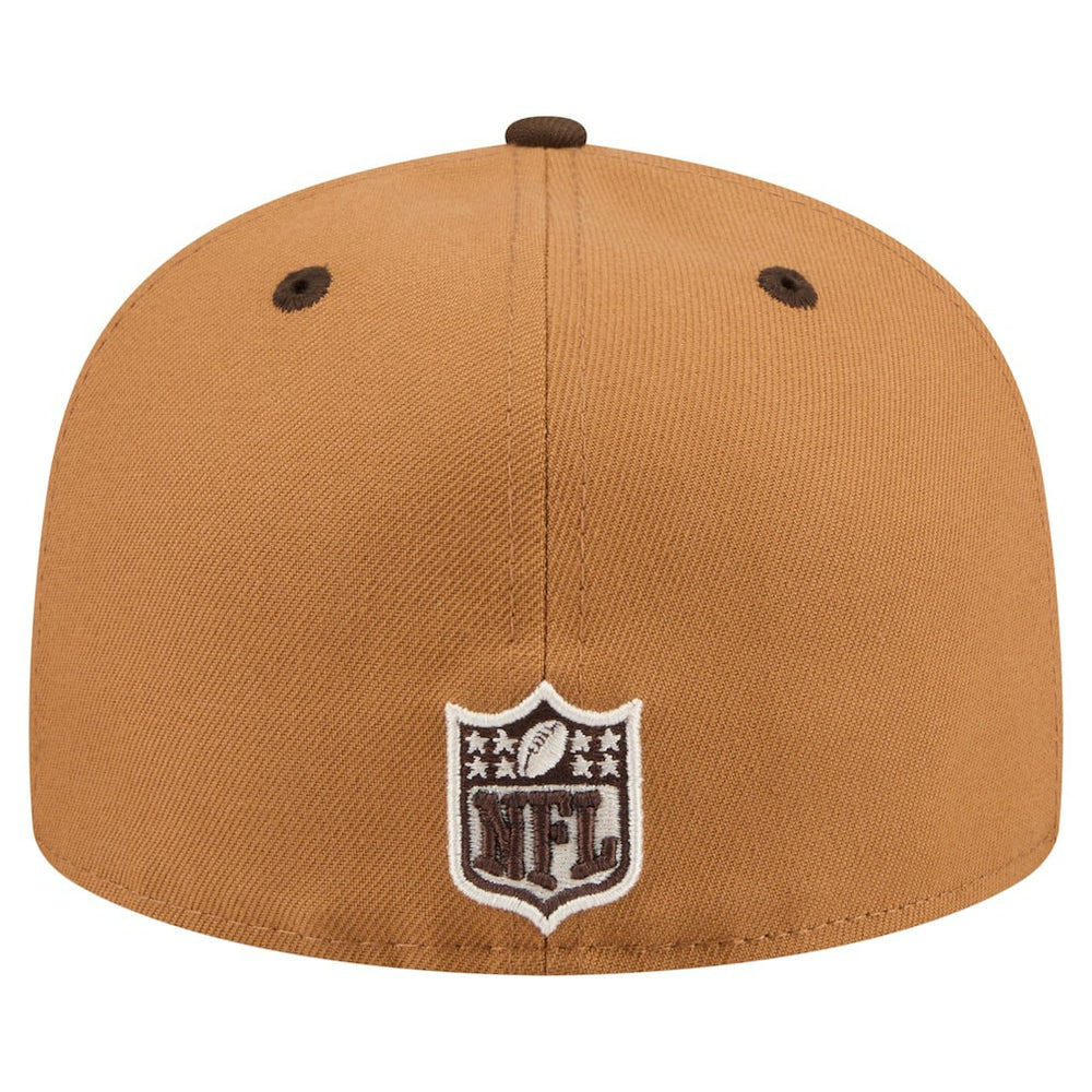 Minnesota Vikings New Era Two-Tone Walnut 59FIFTY Fitted Hat