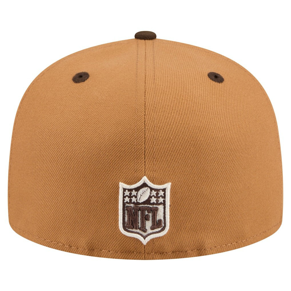 New Orleans Saints New Era Two-Tone Walnut 59FIFTY Fitted Hat