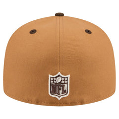 New Orleans Saints New Era Two-Tone Walnut 59FIFTY Fitted Hat