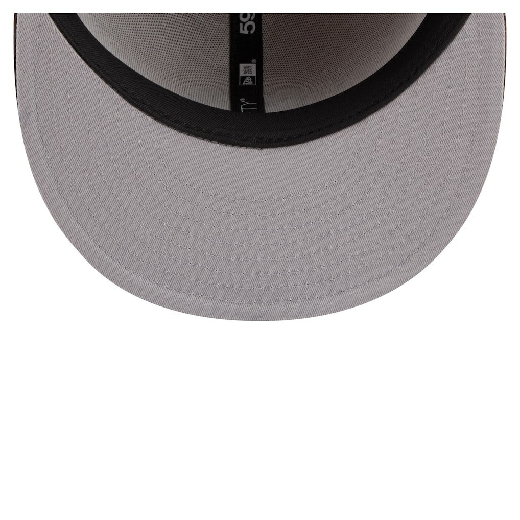 New Orleans Saints New Era Two-Tone Walnut 59FIFTY Fitted Hat
