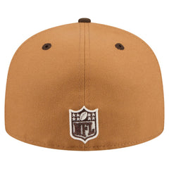 New York Giants New Era Two-Tone Walnut 59FIFTY Fitted Hat