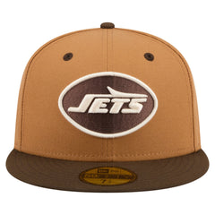 New York Jets New Era Two-Tone Walnut 59FIFTY Fitted Hat