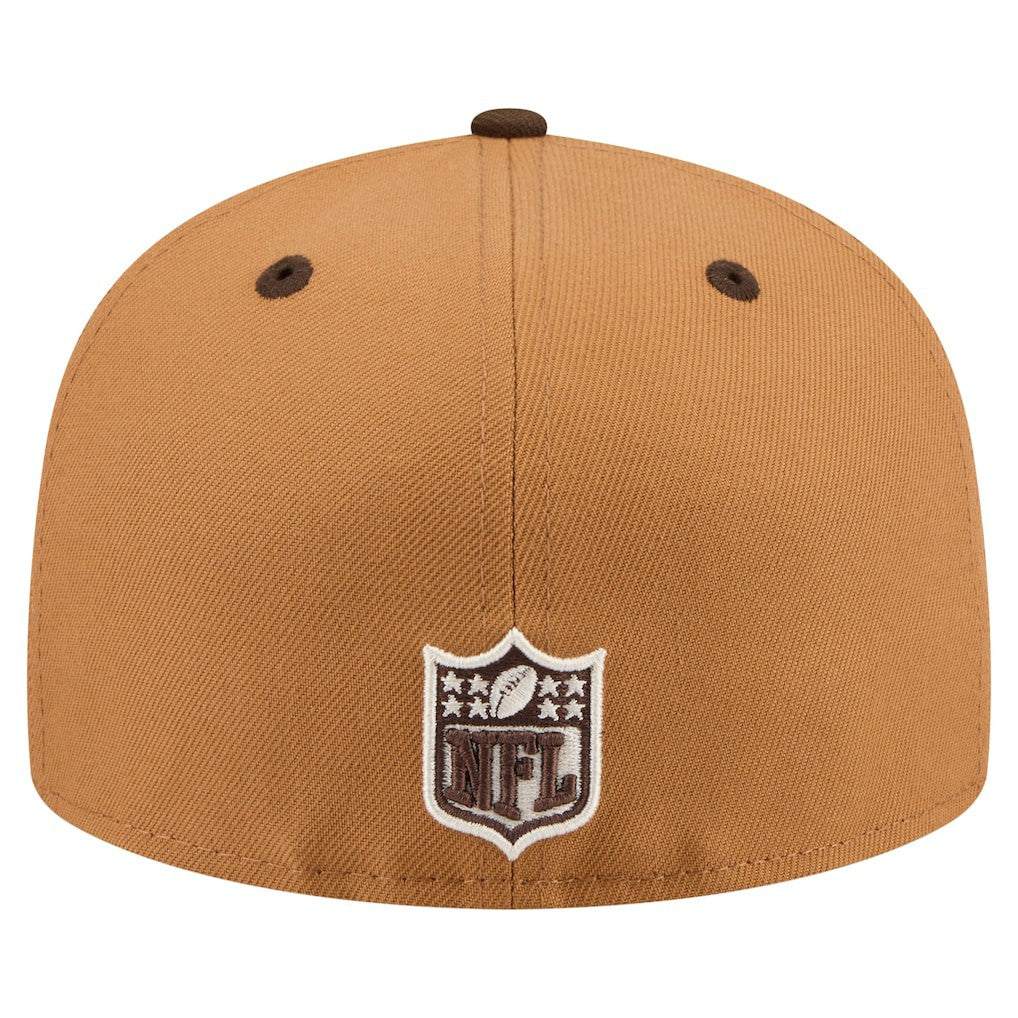 San Francisco 49ers New Era Two-Tone Walnut 59FIFTY Fitted Hat