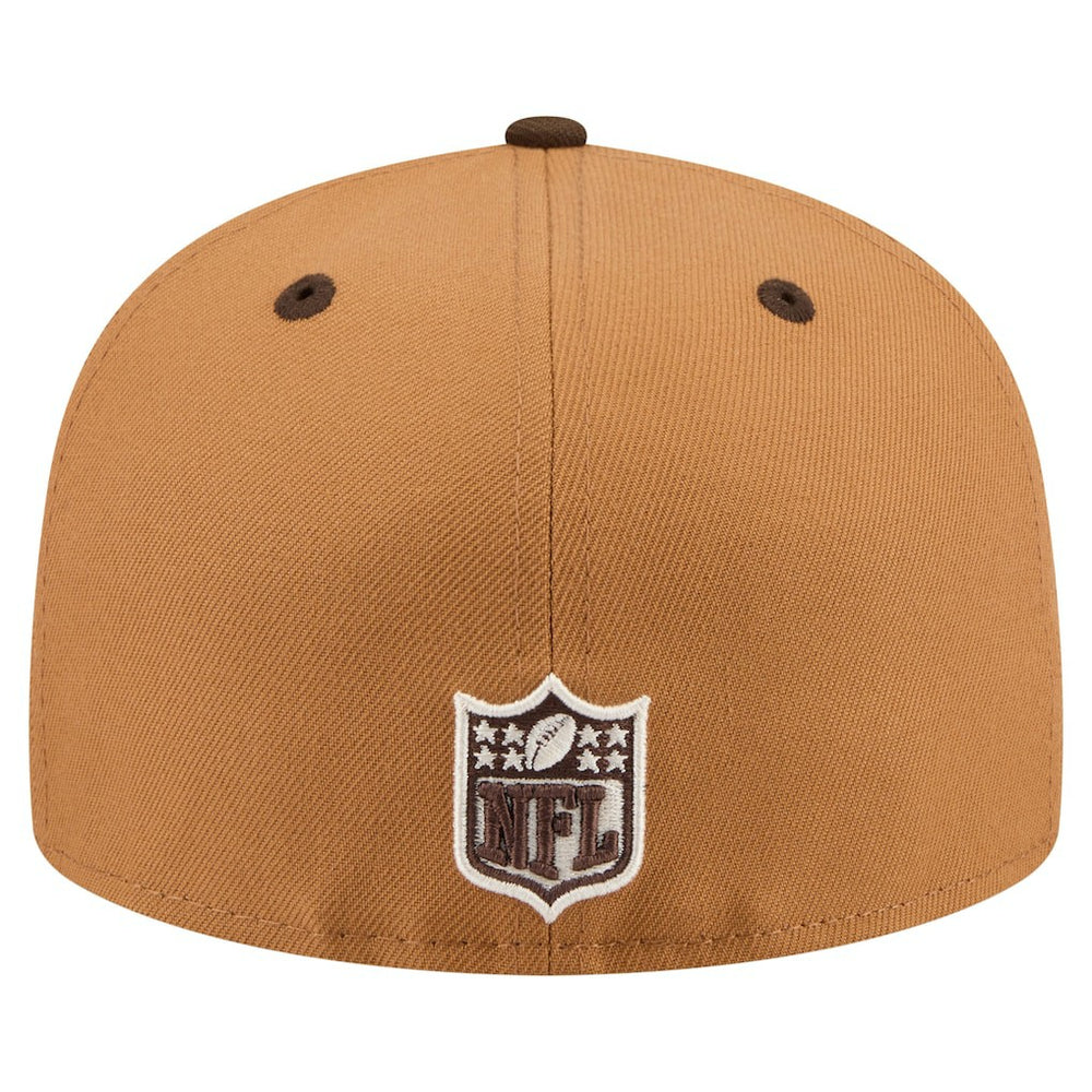 San Francisco 49ers New Era Two-Tone Walnut 59FIFTY Fitted Hat