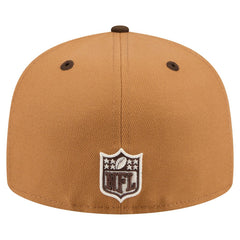 San Francisco 49ers New Era Two-Tone Walnut 59FIFTY Fitted Hat