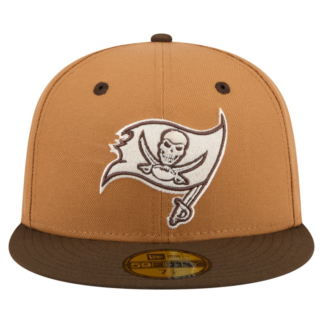 Tampa Bay Buccaneers New Era Two-Tone Walnut 59FIFTY Fitted Hat