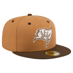 Tampa Bay Buccaneers New Era Two-Tone Walnut 59FIFTY Fitted Hat
