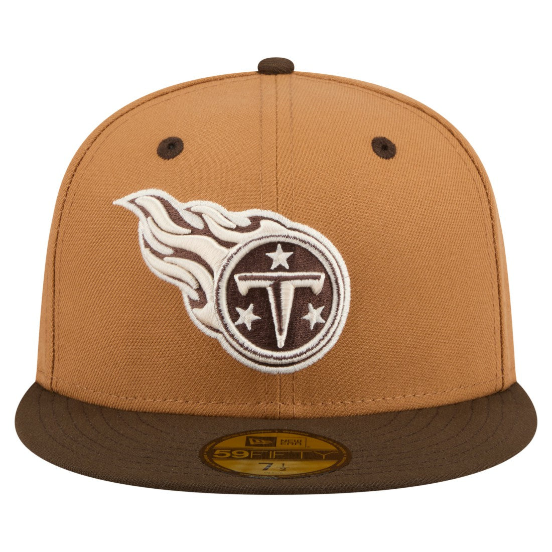 Tennessee Titans New Era Two-Tone Walnut 59FIFTY Fitted Hat