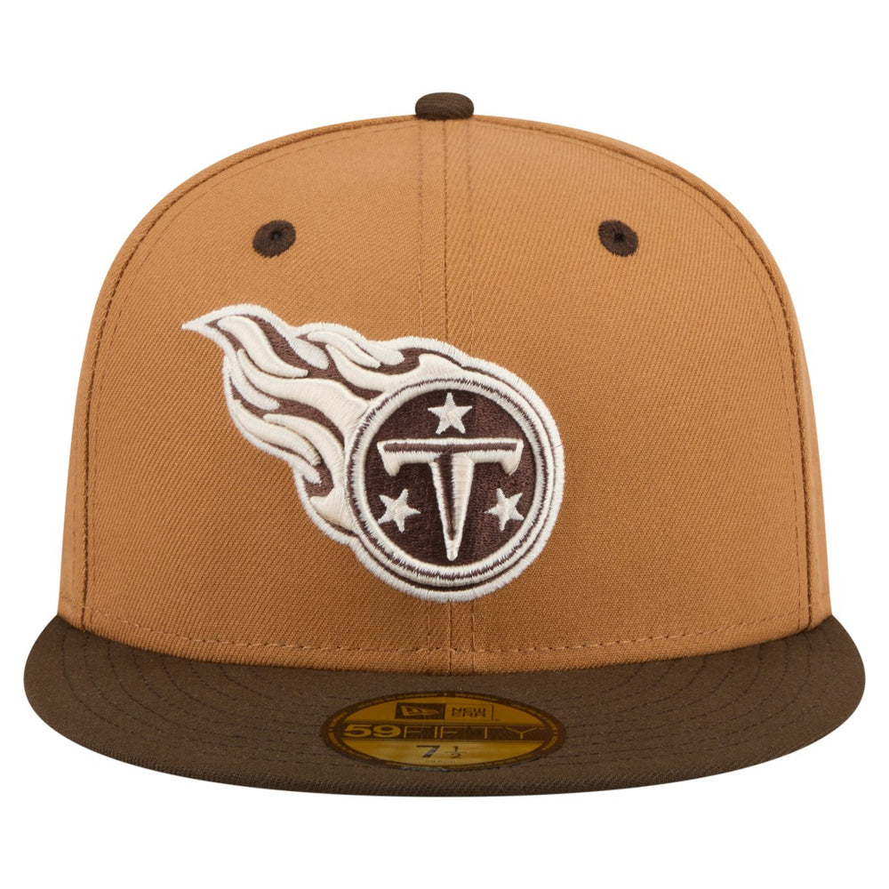 Tennessee Titans New Era Two-Tone Walnut 59FIFTY Fitted Hat