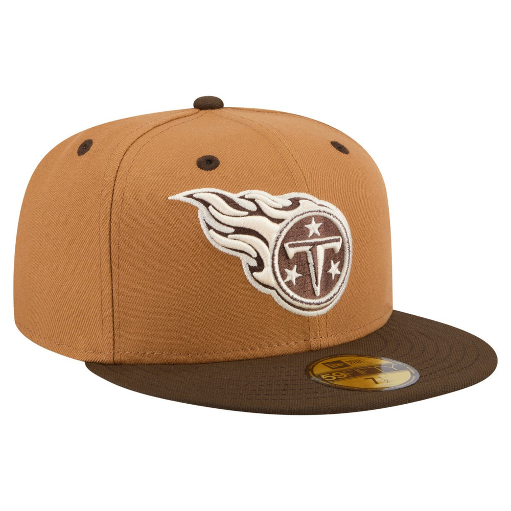 Tennessee Titans New Era Two-Tone Walnut 59FIFTY Fitted Hat