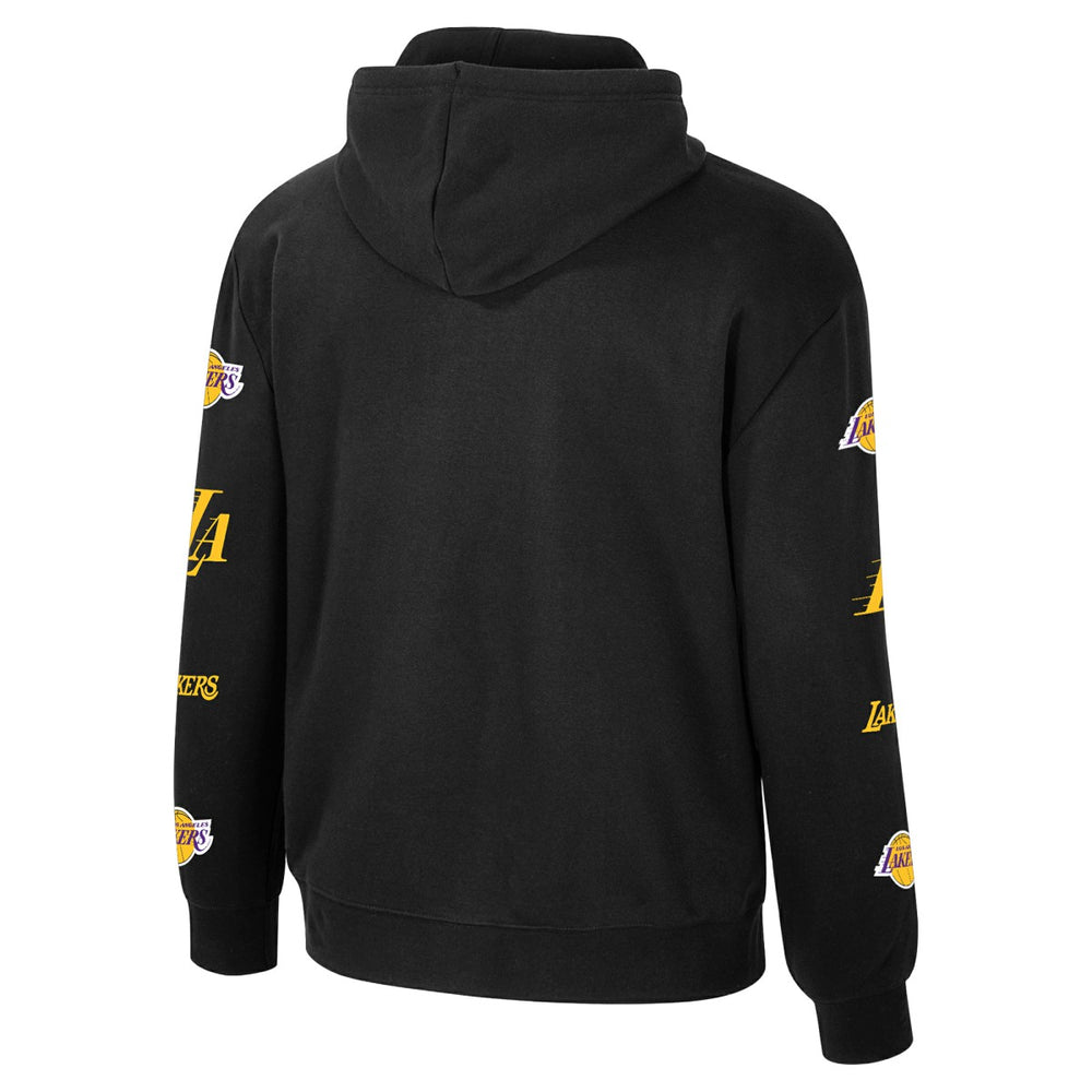 Los Angeles Lakers Stadium Essentials Unisex NBA Legends City Star Fleece Hoodie New