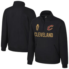 Cleveland Cavaliers Stadium Essentials Unisex First Team Trainer Quarter-Zip Pullover sale Outlet