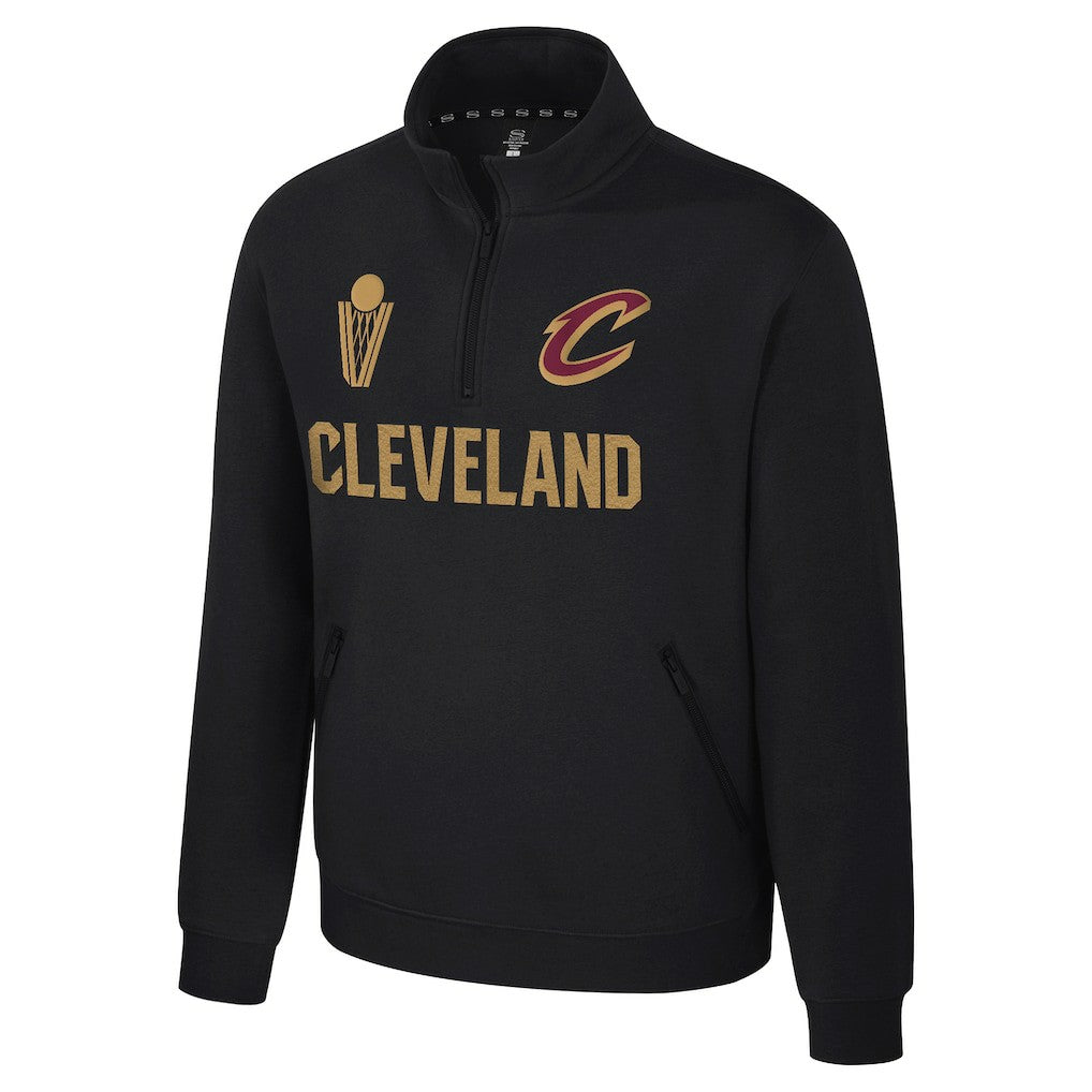Cleveland Cavaliers Stadium Essentials Unisex First Team Trainer Quarter-Zip Pullover sale Outlet