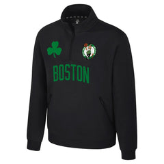 Boston Celtics Stadium Essentials Unisex First Team Trainer Quarter-Zip Pullover Online