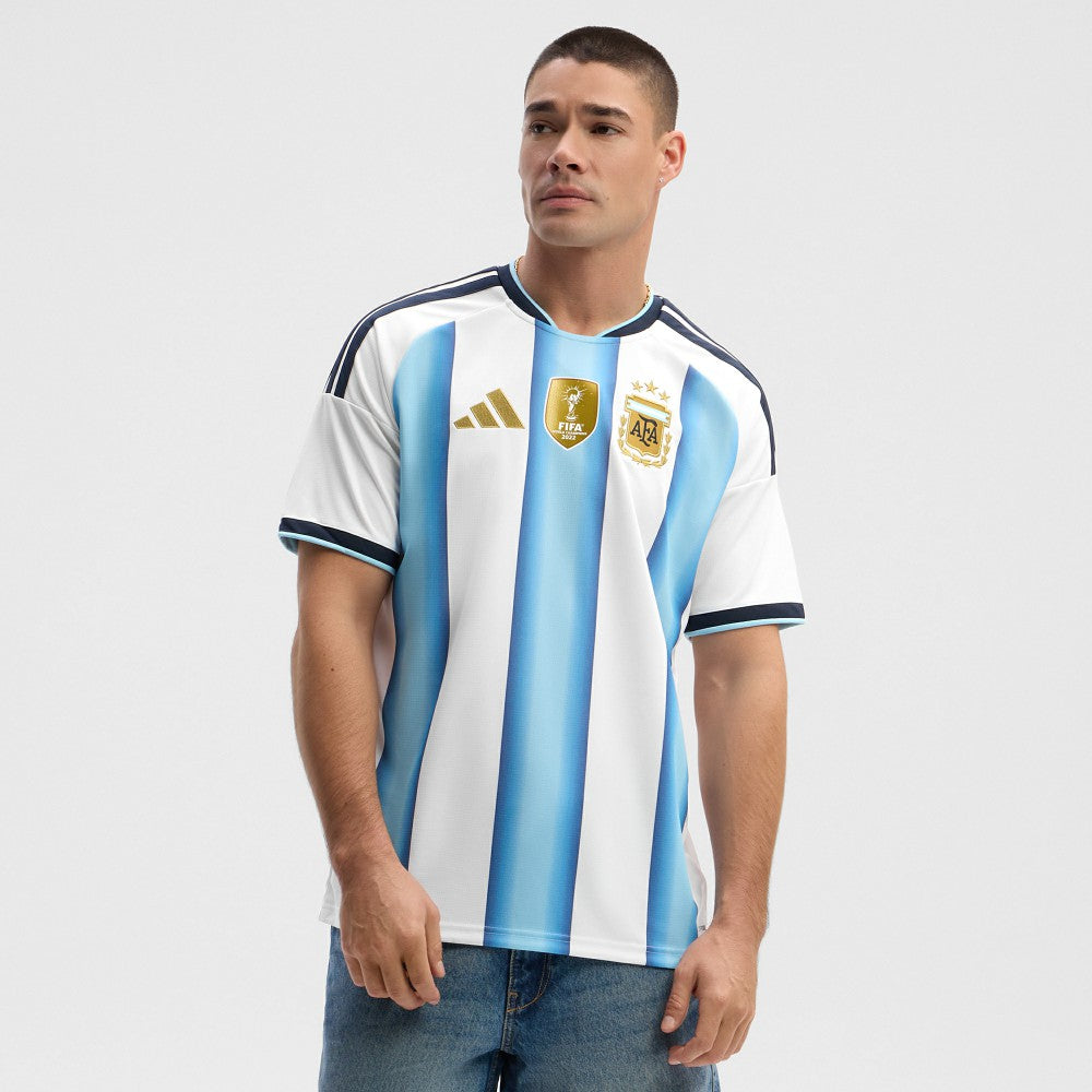 Argentina National Team FIFA x World Cup 2026 Home Replica Jersey White - Adidas