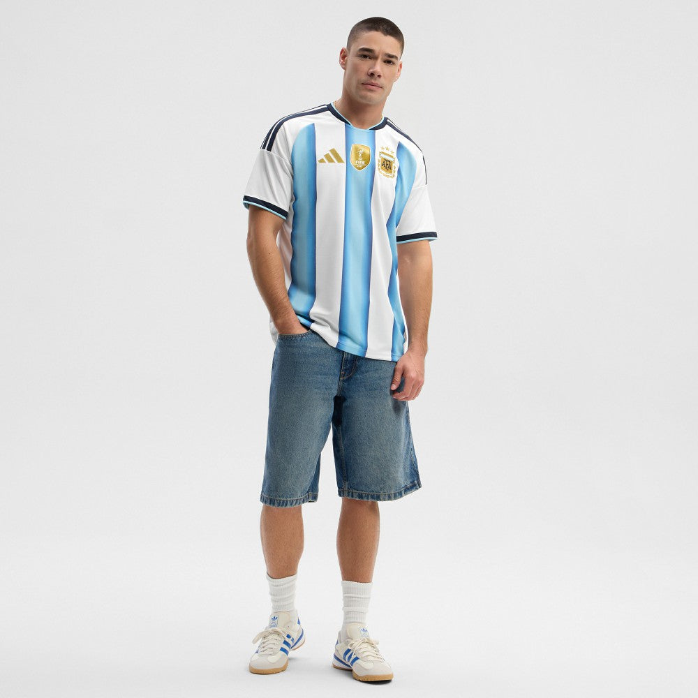 Argentina National Team FIFA x World Cup 2026 Home Replica Jersey White - Adidas