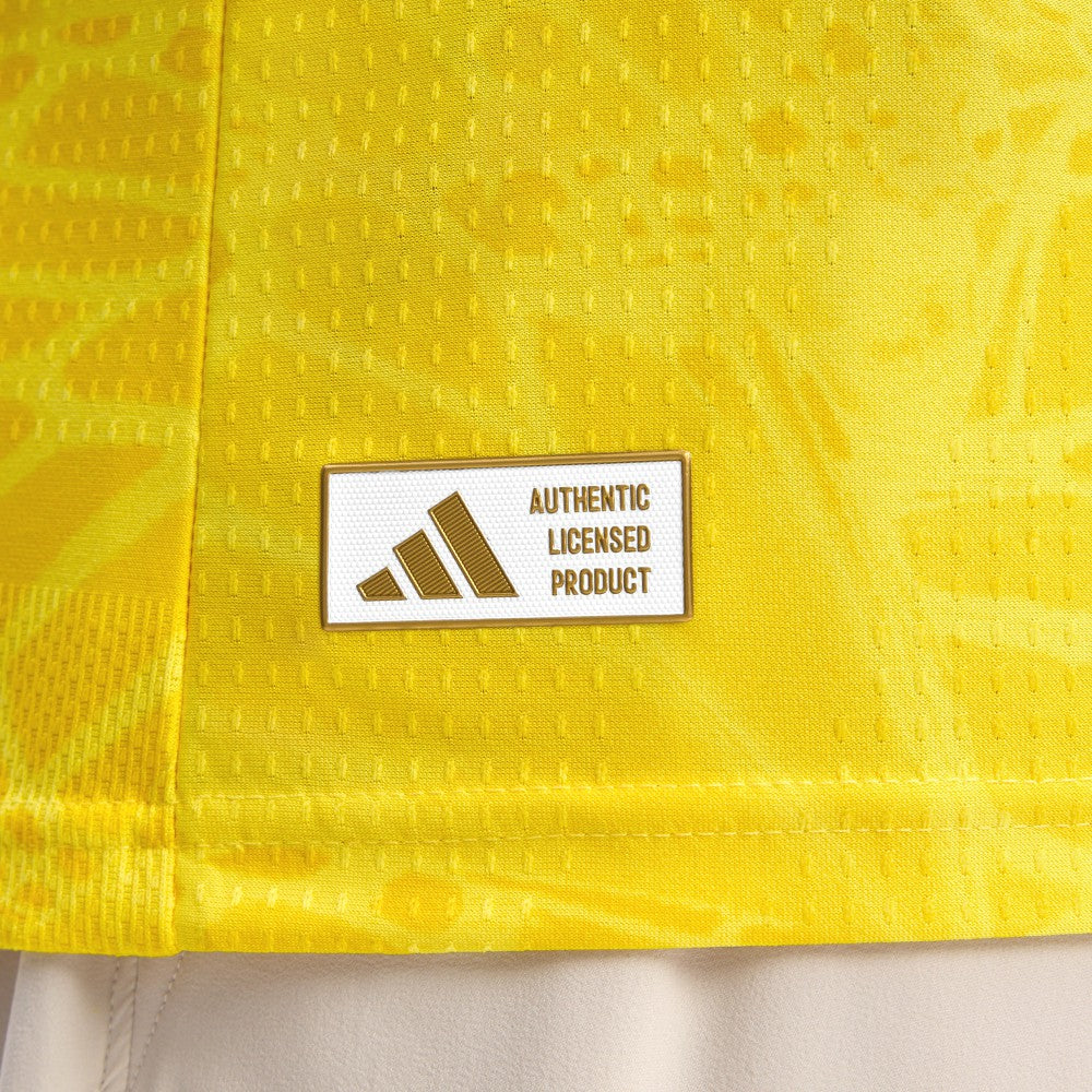 Colombia National Team FIFA x World Cup 2026 Home On Field Jersey Yellow - Adidas