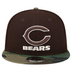 Chicago Bears  Adult Burnt Wood Camo 9FIFTY Snapback Hat