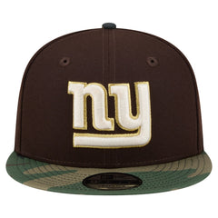 New York Giants  Adult Burnt Wood Camo 9FIFTY Snapback Hat