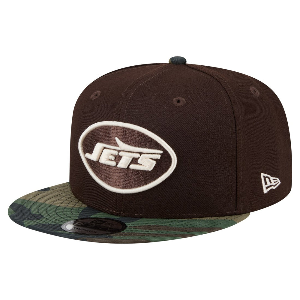 New York Jets  Adult Burnt Wood Camo 9FIFTY Snapback Hat