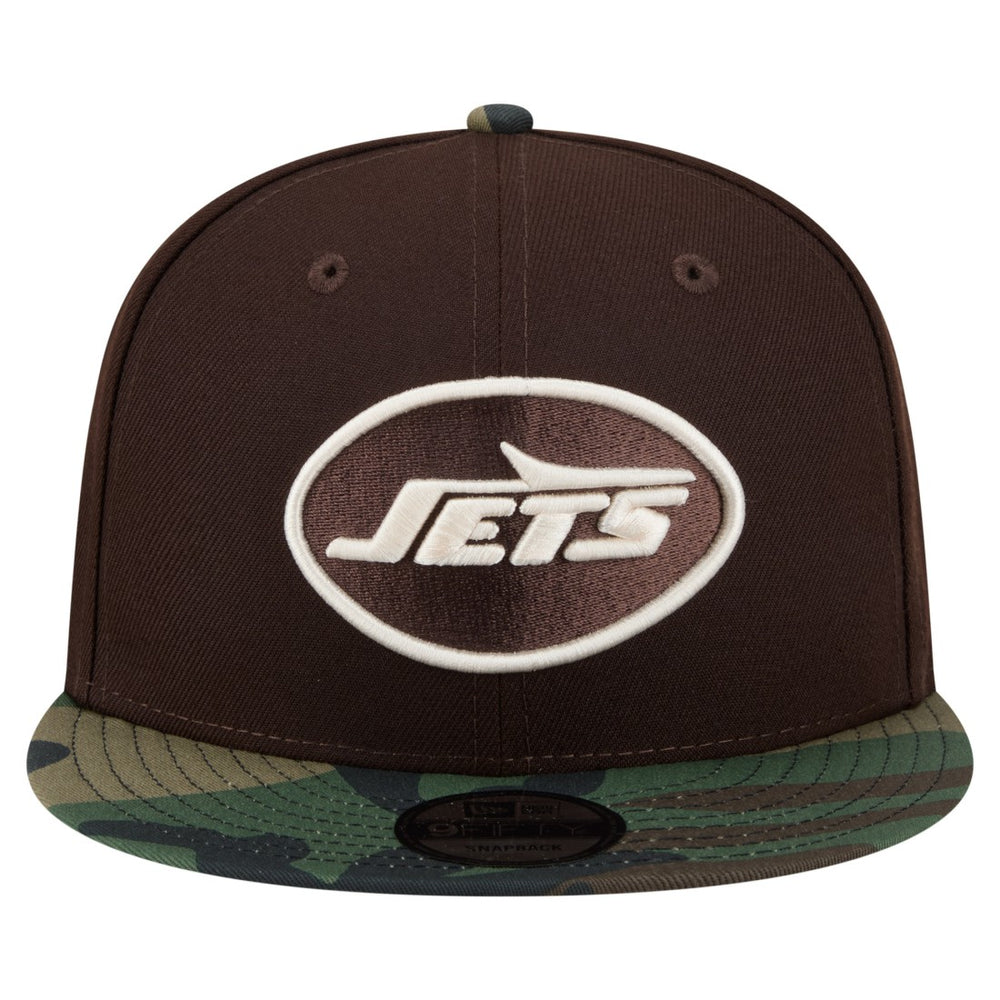 New York Jets  Adult Burnt Wood Camo 9FIFTY Snapback Hat