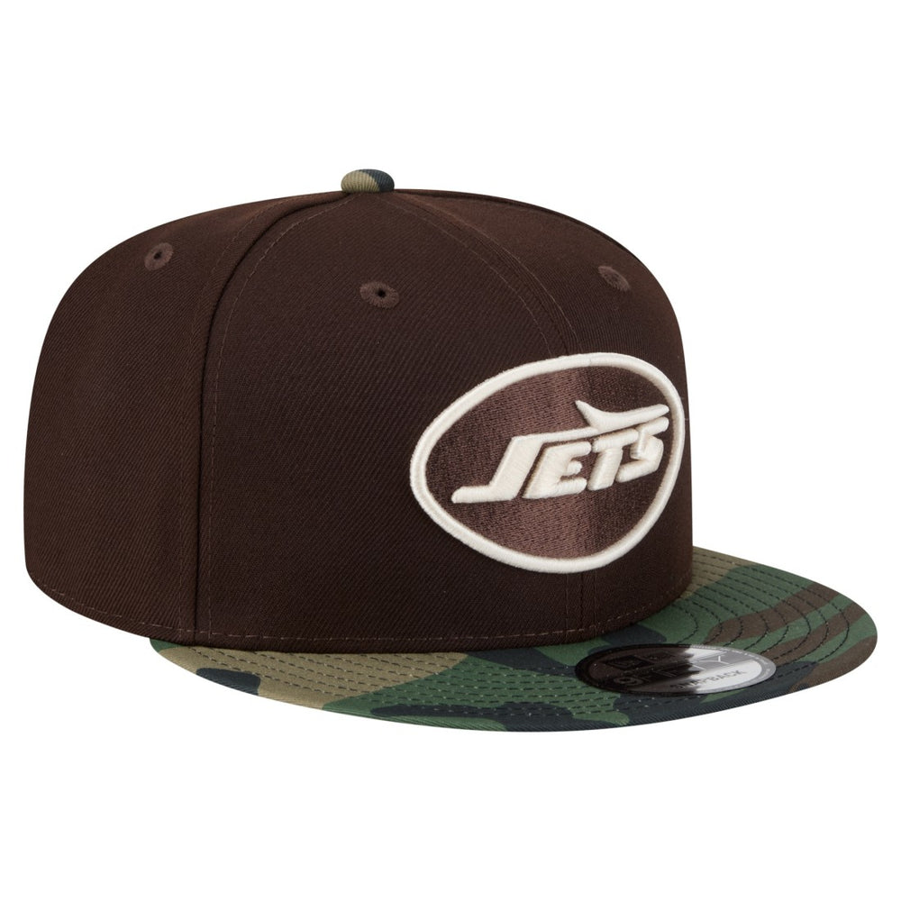 New York Jets  Adult Burnt Wood Camo 9FIFTY Snapback Hat