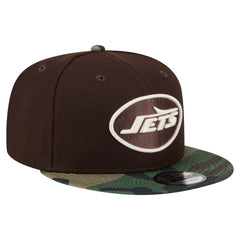 New York Jets  Adult Burnt Wood Camo 9FIFTY Snapback Hat