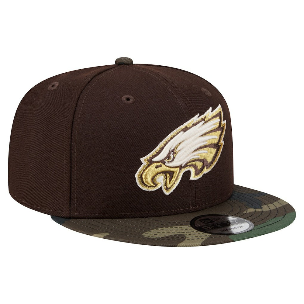 Philadelphia Eagles  Adult Burnt Wood Camo 9FIFTY Snapback Hat