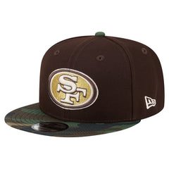 San Francisco 49ers  Adult Burnt Wood Camo 9FIFTY Snapback Hat