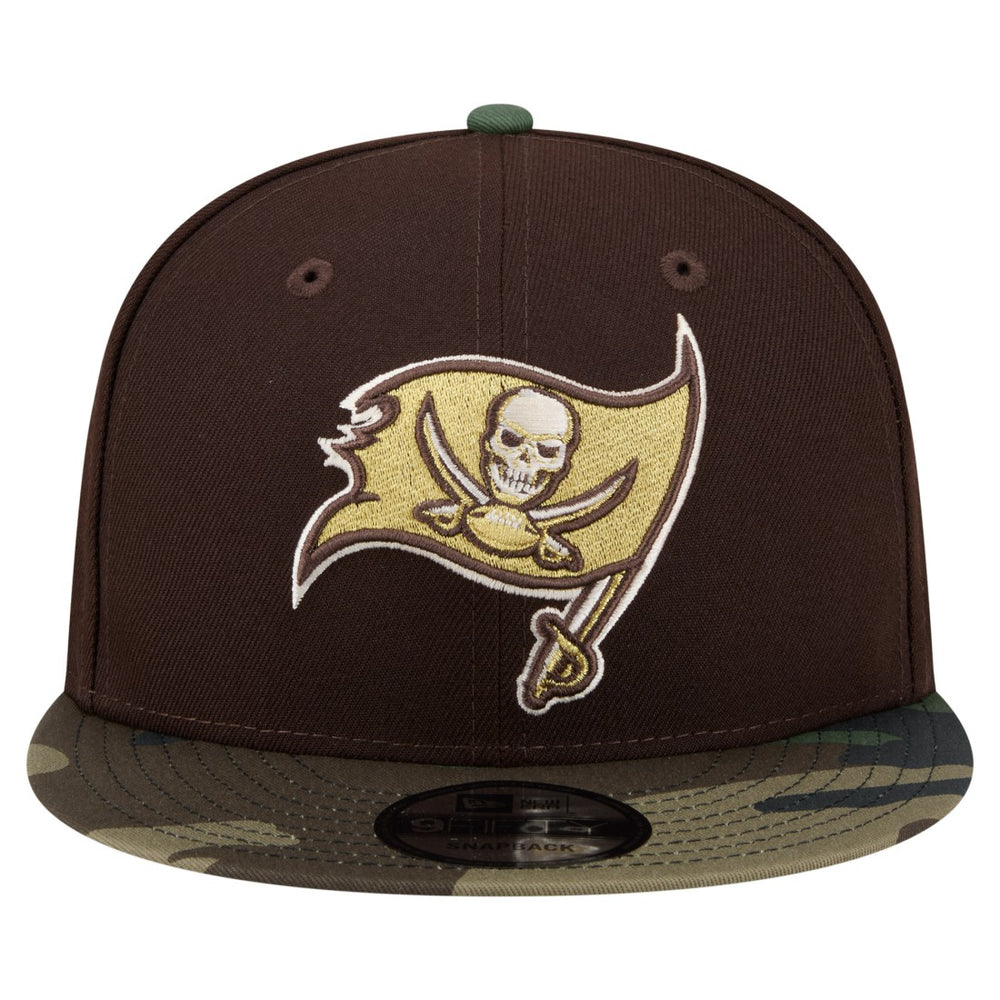 Tampa Bay Buccaneers  Adult Burnt Wood Camo 9FIFTY Snapback Hat