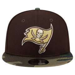 Tampa Bay Buccaneers  Adult Burnt Wood Camo 9FIFTY Snapback Hat