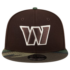 Washington Commanders  Adult Burnt Wood Camo 9FIFTY Snapback Hat