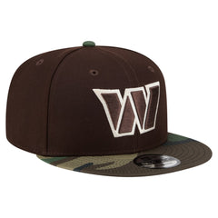 Washington Commanders  Adult Burnt Wood Camo 9FIFTY Snapback Hat
