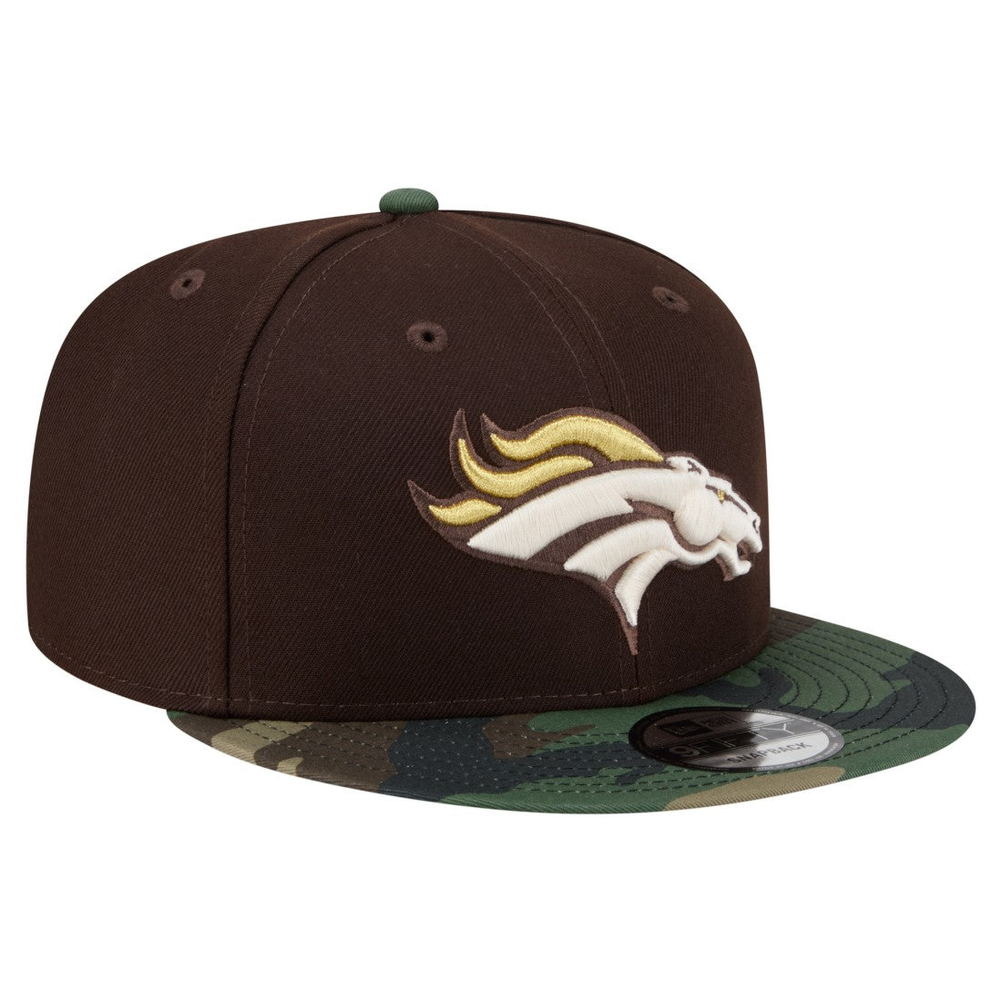 Denver Broncos  Adult Burnt Wood Camo 9FIFTY Snapback Hat