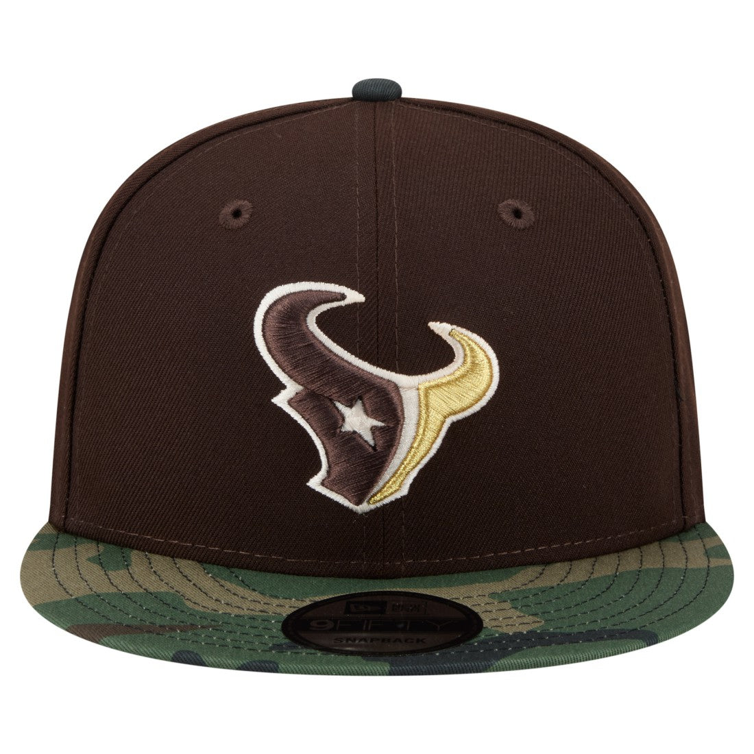 Houston Texans  Adult Burnt Wood Camo 9FIFTY Snapback Hat