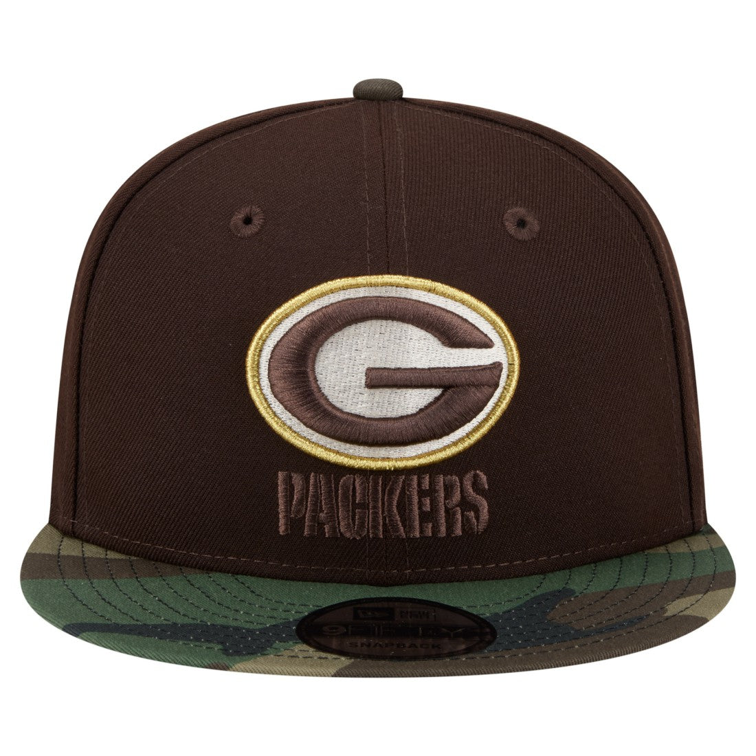Green Bay Packers  Adult Burnt Wood Camo 9FIFTY Snapback Hat