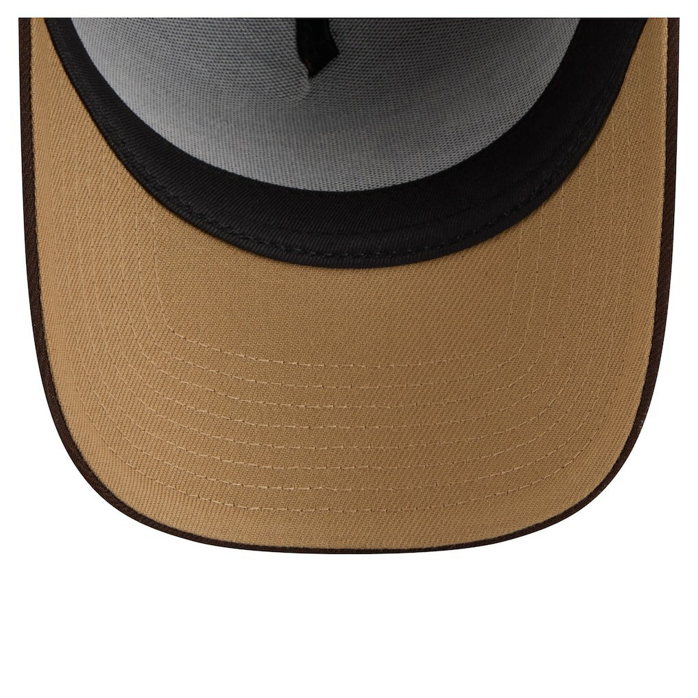 Baltimore Ravens New Era Burnt Wood A-Frame 9FORTY Adjustable Hat