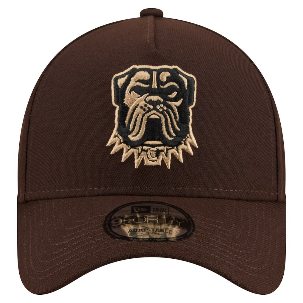 Cleveland Browns New Era Burnt Wood A-Frame 9FORTY Adjustable Hat