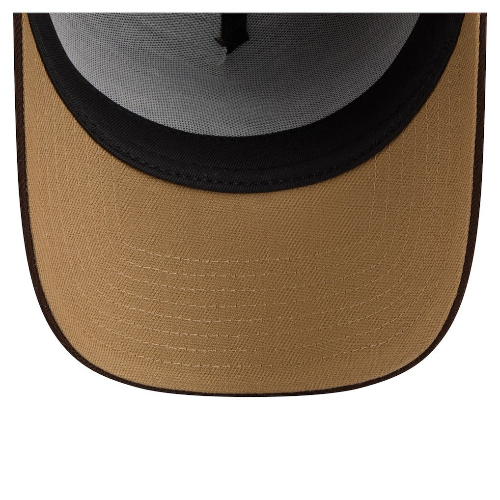 Detroit Lions New Era Burnt Wood A-Frame 9FORTY Adjustable Hat