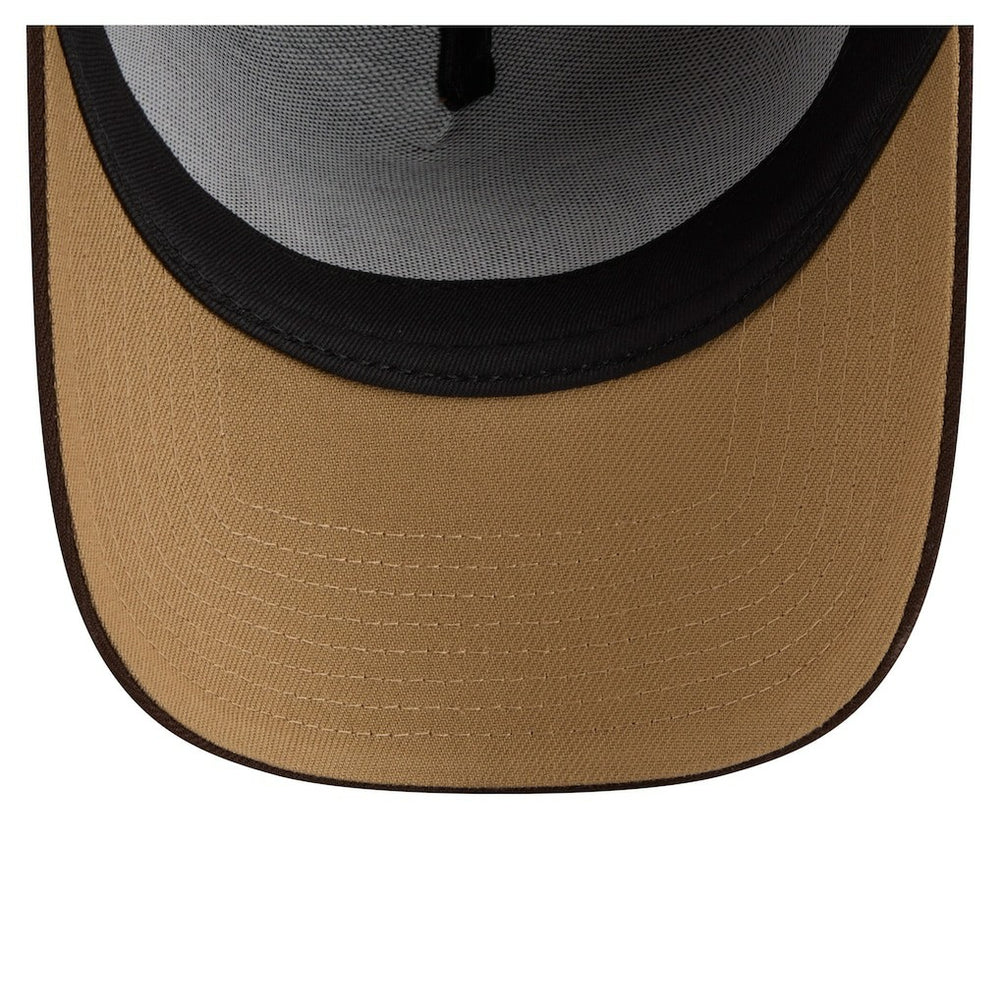 Kansas City Chiefs New Era Burnt Wood A-Frame 9FORTY Adjustable Hat