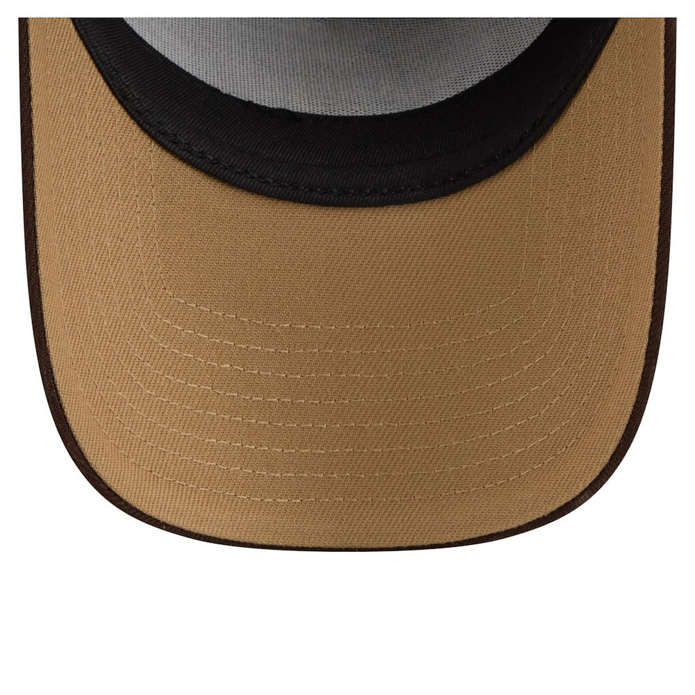 Miami Dolphins New Era Burnt Wood A-Frame 9FORTY Adjustable Hat