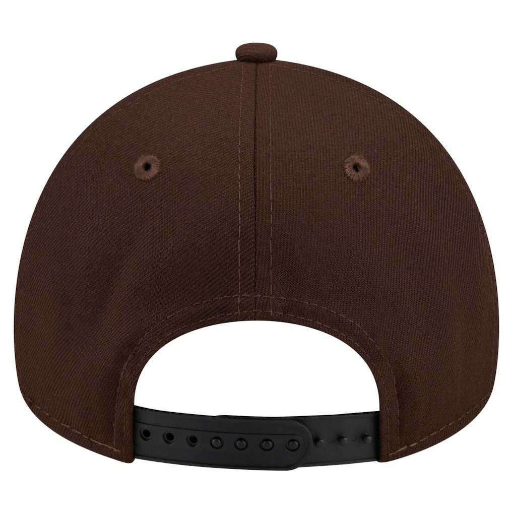 Minnesota Vikings New Era Burnt Wood A-Frame 9FORTY Adjustable Hat