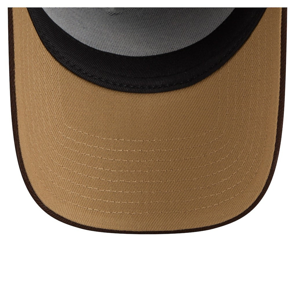 Philadelphia Eagles New Era Burnt Wood A-Frame 9FORTY Adjustable Hat