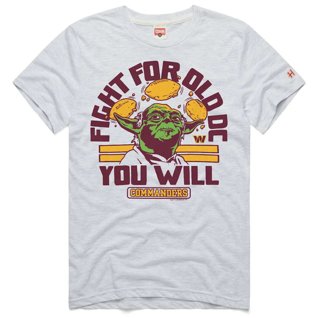 Washington Commanders  Homage Unisex Star Wars x NFL Tri-Blend T-Shirt